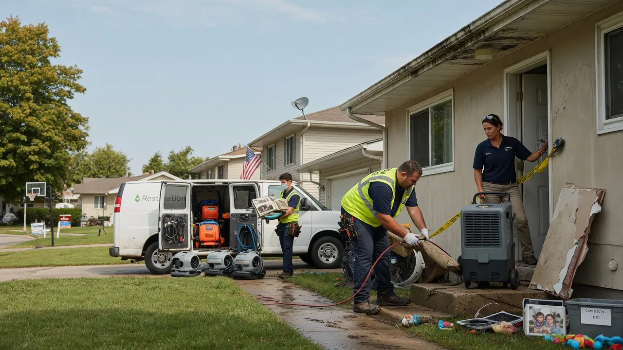 Water Damage Restoration in Rochelle, TX near me